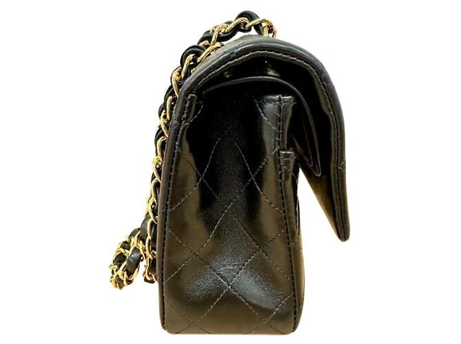 Chanel Matelassé 23 Schultertasche aus Lammleder Double Flap mit Kette - Ansicht 4