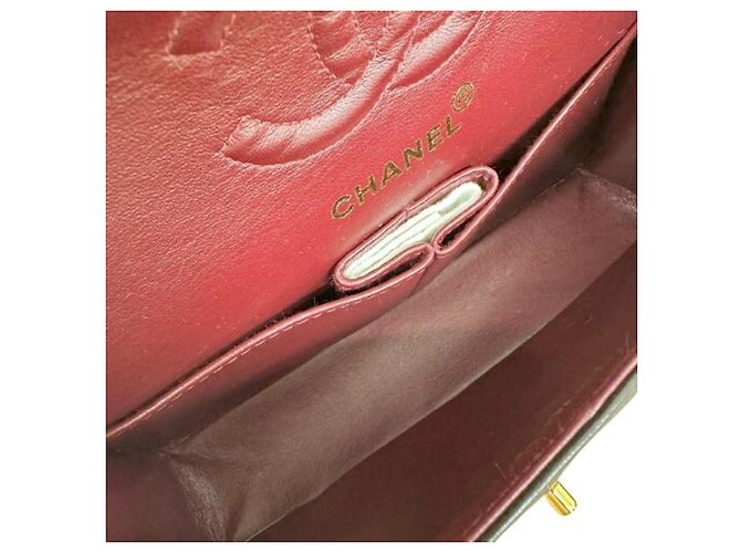 Chanel Matelassé 23 Schultertasche aus Lammleder Double Flap mit Kette - Ansicht 6