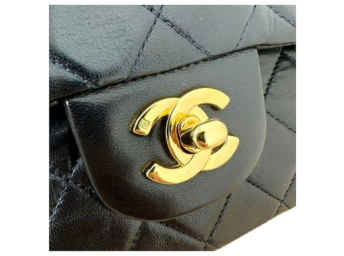 Chanel Matelassé 23 Schultertasche aus Lammleder Double Flap mit Kette - Ansicht 7
