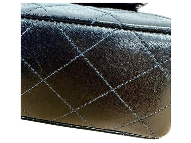 Chanel Matelassé 23 Schultertasche aus Lammleder Double Flap mit Kette - Ansicht 9