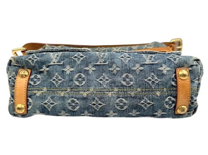Bolsa de Ombro Louis Vuitton Baggy PM Monogram Denim - vista 6
