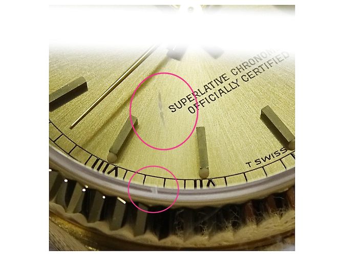 Rolex Datejust 68278 L-Serial Armbanduhr - Ansicht 12