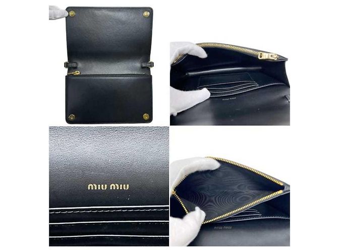 Bolso cartera de hombro con cadena Miu Miu - vista 3