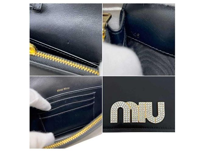 Bolso cartera de hombro con cadena Miu Miu - vista 4