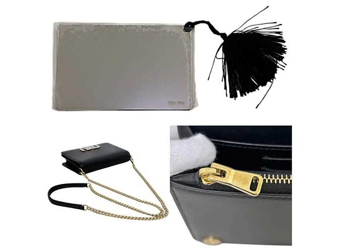 Bolso cartera de hombro con cadena Miu Miu - vista 5