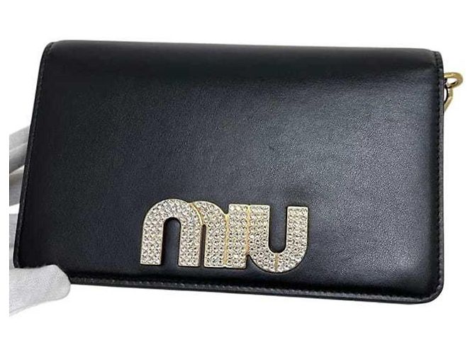 Bolso cartera de hombro con cadena Miu Miu - vista 9