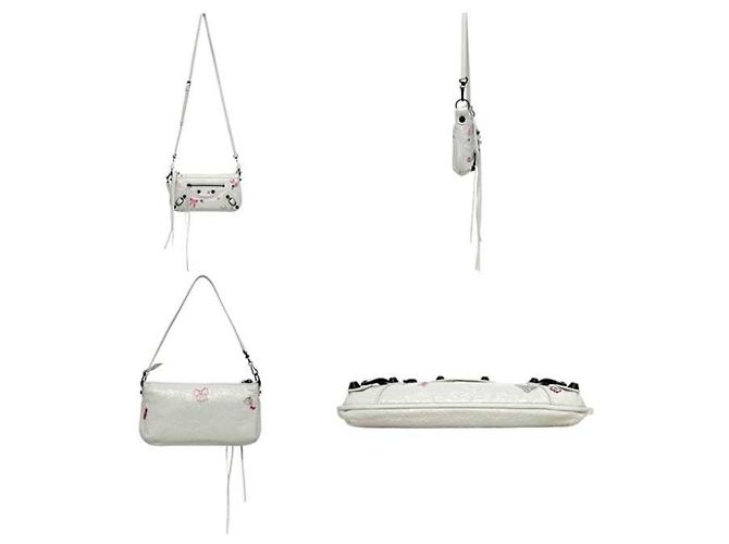 Borsa a tracolla in pelle Balenciaga - vista 2