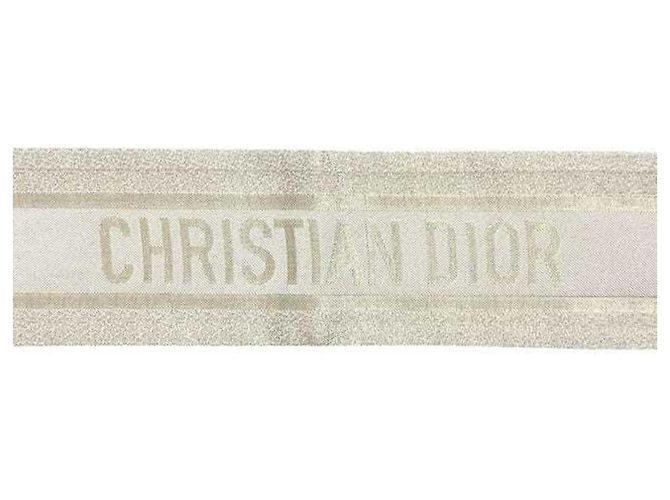 Pañuelo de seda Christian Dior en Dorado - vista 4