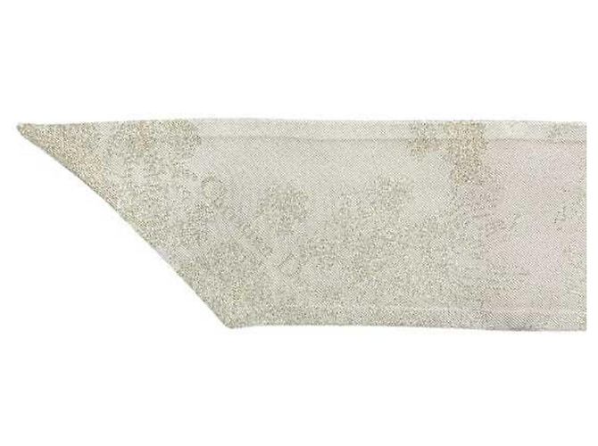 Pañuelo de seda Christian Dior en Dorado - vista 5