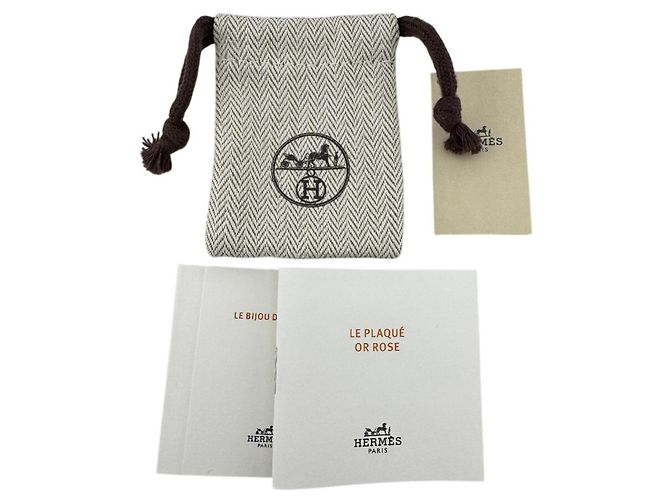 Hermès Boucles d'oreilles Jocchetto Hermes - vue 7