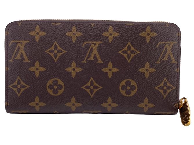 Carteira Zippy Louis Vuitton Monogram Brown - vista 2