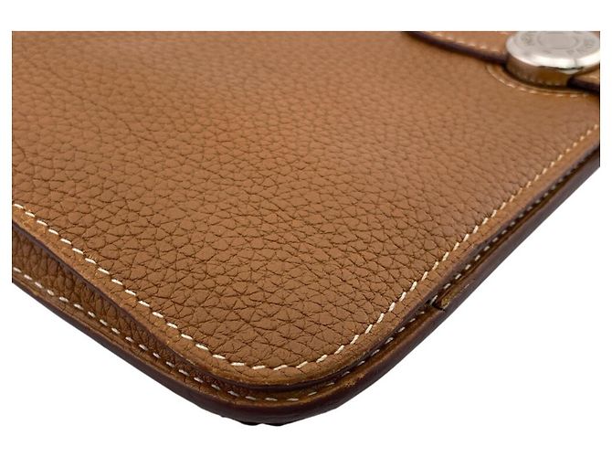 Hermès Portafoglio lungo bi-fold in pelle Hermes Dogon GM - vista 3