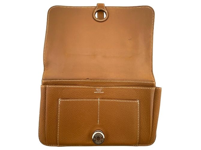 Hermès Portafoglio lungo bi-fold in pelle Hermes Dogon GM - vista 5