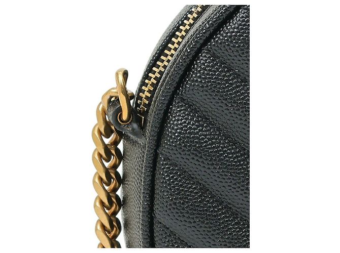 Autre Marque Borsa a tracolla Saint Laurent in vinile con catena - vista 6