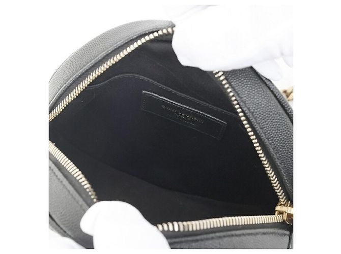 Autre Marque Borsa a tracolla Saint Laurent in vinile con catena - vista 7