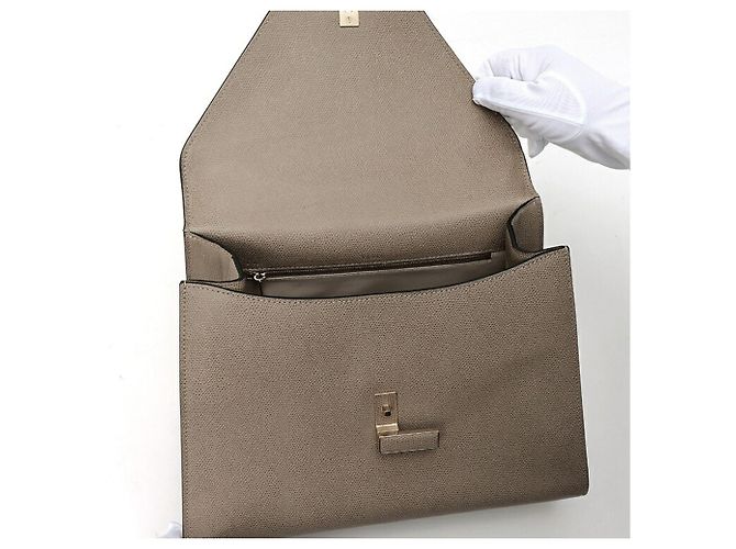 Valextra Large Iside Handtasche aus weichem Kalbsleder - Ansicht 5
