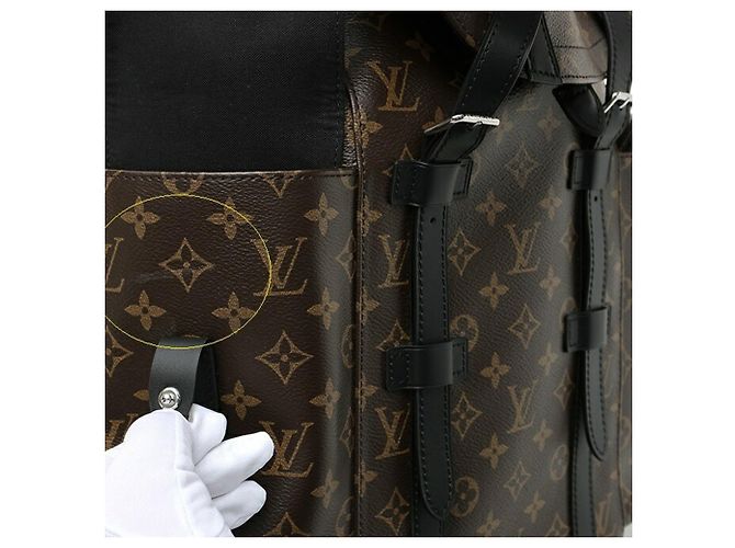 Zaino Louis Vuitton Christopher MM - vista 5