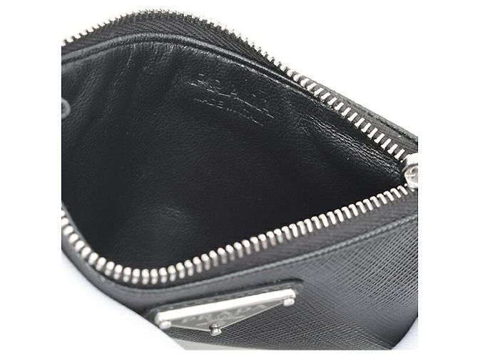 Prada Saffiano Triangle Coin Holder - view 5