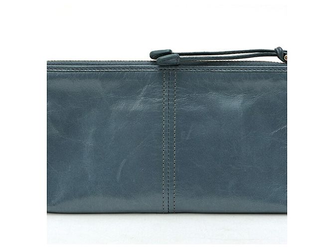 Bolsa de mão Prada em couro cinza - vista 2
