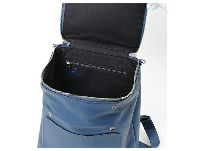 Mochila Loewe Goya - Piel Azul - vista 6