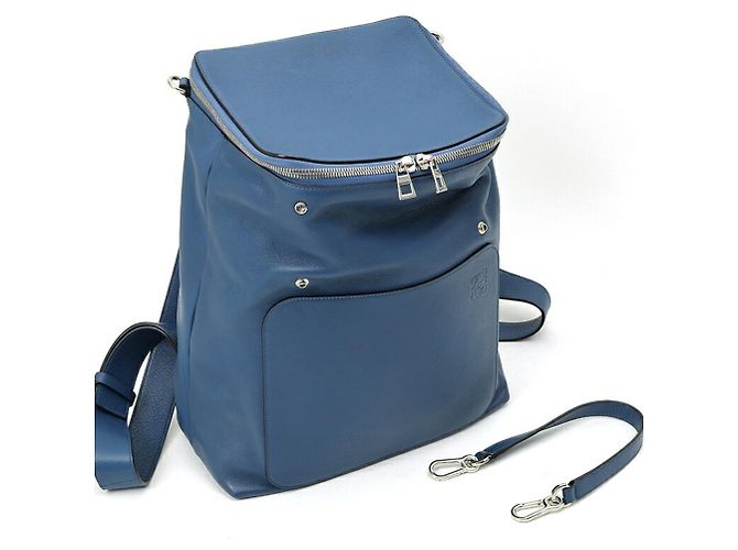 Mochila Loewe Goya - Piel Azul - vista 8