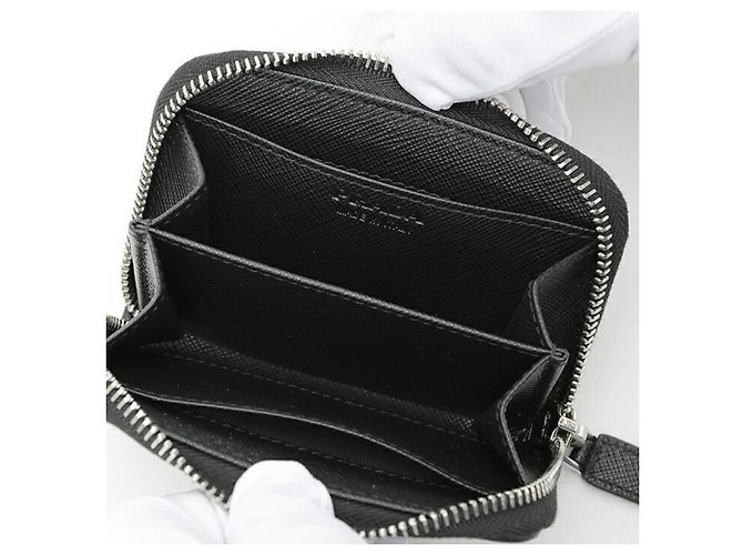 Prada Saffiano Triangle Coin Case - view 5
