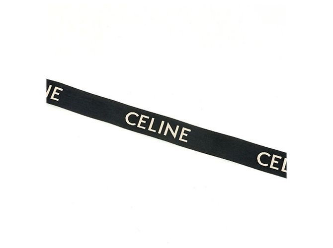 Céline Bolso de hombro Celine de jacquard con correa larga - vista 3