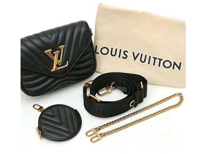Borsa a tracolla Louis Vuitton Multi Pochette New Wave - vista 9