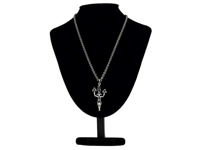Hermès Collar Hermes de plata - vista 4