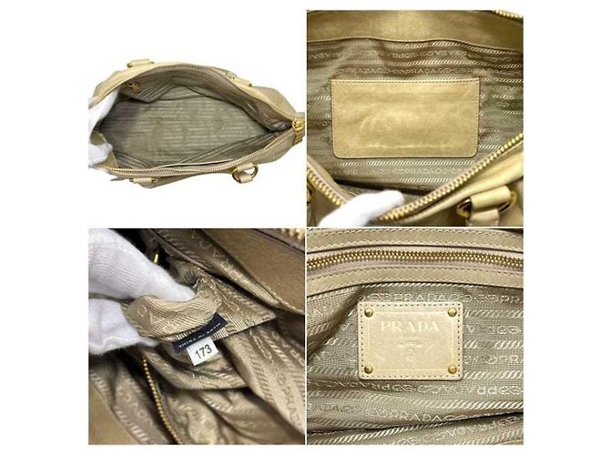 Prada Leder-Tote-Bag - Ansicht 3