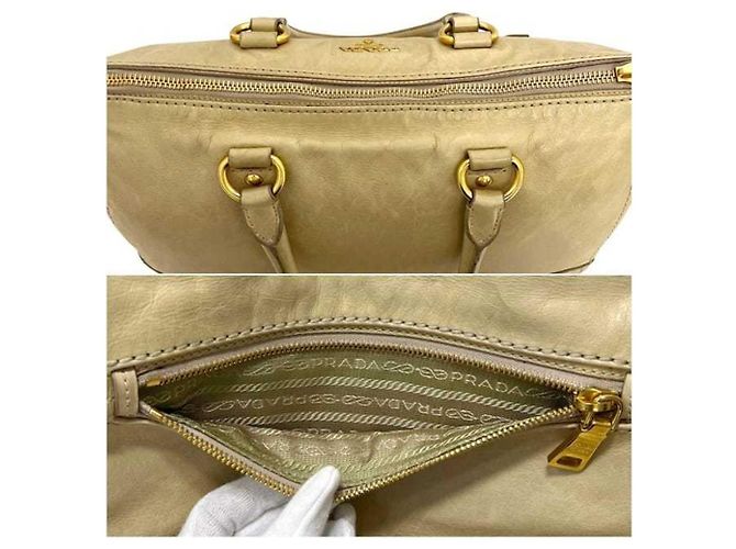 Prada Leder-Tote-Bag - Ansicht 5