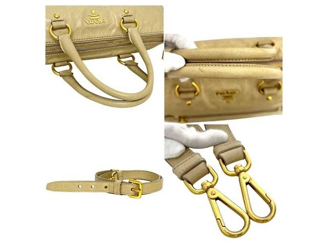 Prada Leder-Tote-Bag - Ansicht 8