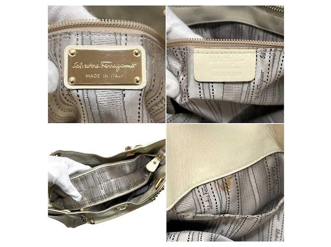 Bolso Tote Salvatore Ferragamo con cadena Gancini - vista 3