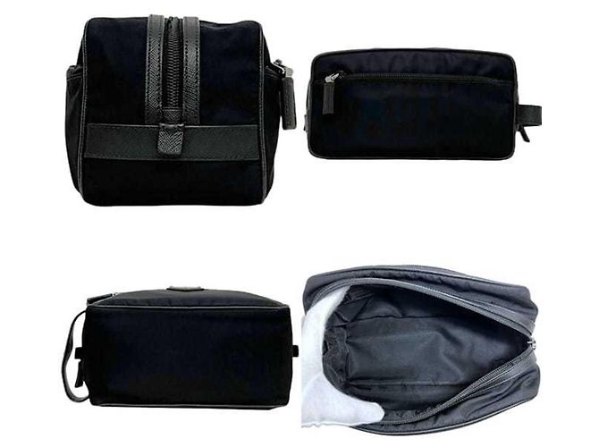 Saffiano Borsa Prada Tessuto Second Bag - vista 2
