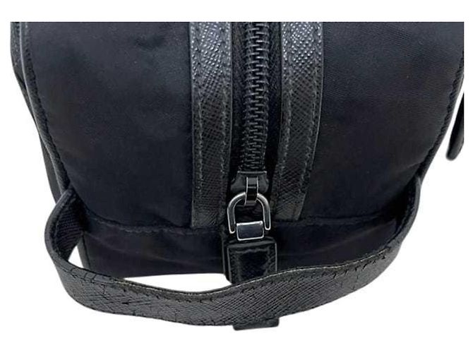 Saffiano Borsa Prada Tessuto Second Bag - vista 5