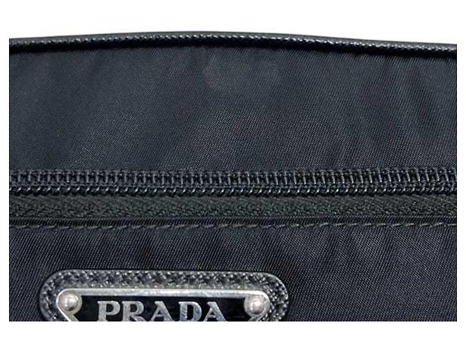 Saffiano Borsa Prada Tessuto Second Bag - vista 7