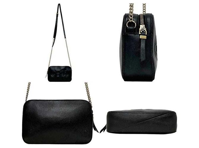 Borsa a tracolla in pelle nera Jimmy Choo - vista 2