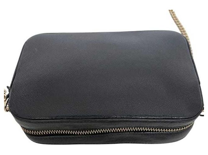 Borsa a tracolla in pelle nera Jimmy Choo - vista 7