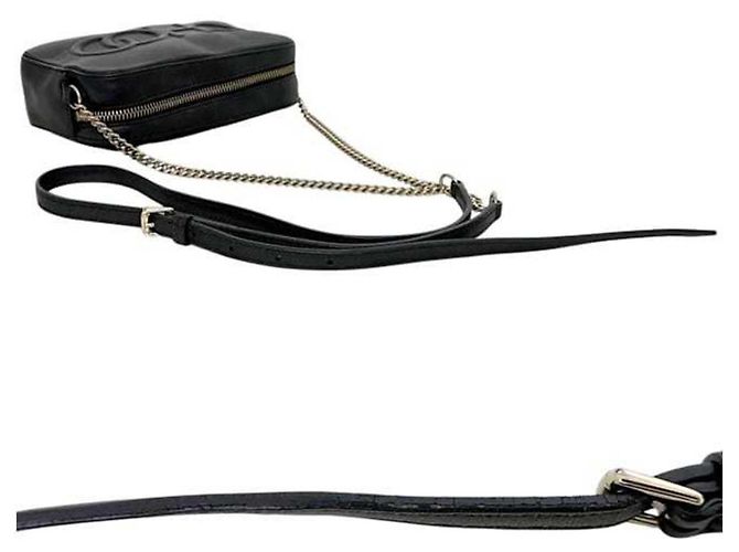 Borsa a tracolla in pelle nera Jimmy Choo - vista 9
