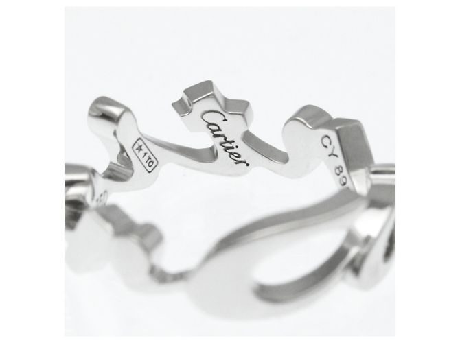 Cartier Signature Oro Bianco 18K - vista 6