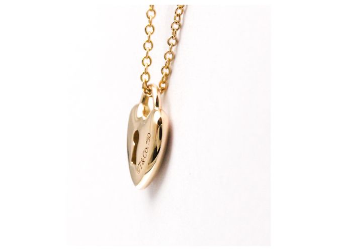 Pendente Heart Lock Tiffany & Co. Oro giallo 18K - vista 4