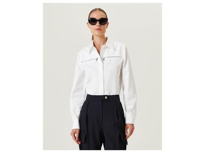 Camisa branca em algodão Alexander McQueen - vista 2
