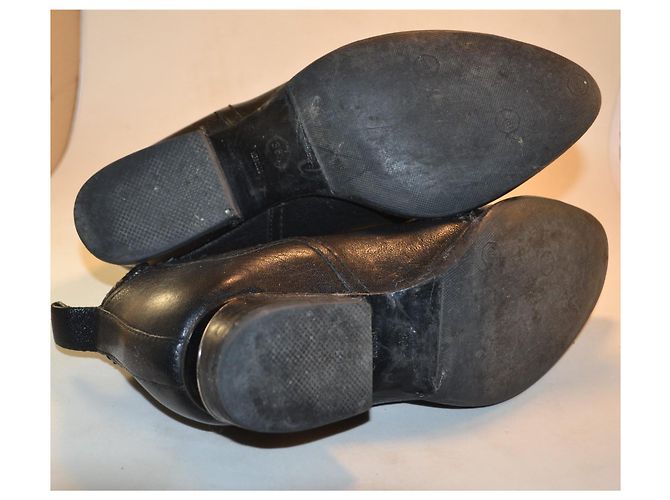 Alexander Wang Botines Kori de Piel Negra - vista 5