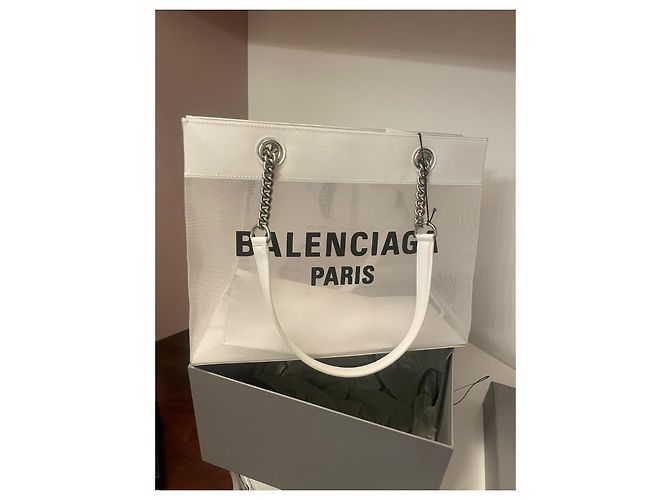 Balenciaga Cabas Shopper-Tasche in Weiß - Ansicht 10