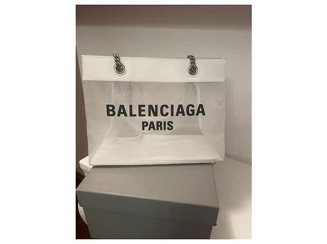 Balenciaga Cabas Shopper-Tasche in Weiß - Ansicht 13