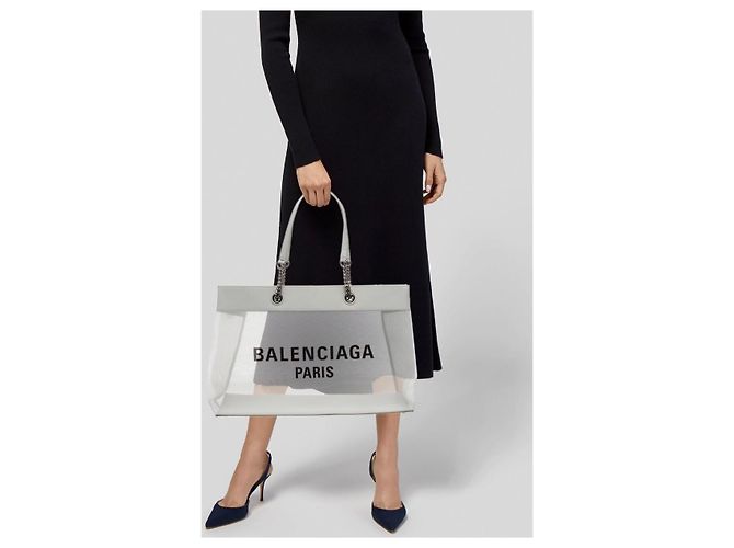 Balenciaga Cabas Shopper-Tasche in Weiß - Ansicht 2