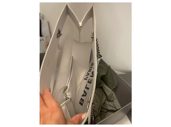 Balenciaga Cabas Shopper-Tasche in Weiß - Ansicht 8