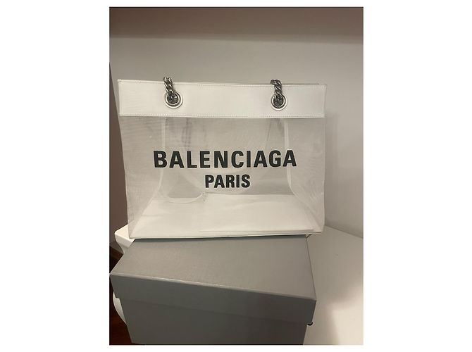 Balenciaga Cabas Shopper-Tasche in Weiß - Ansicht 9