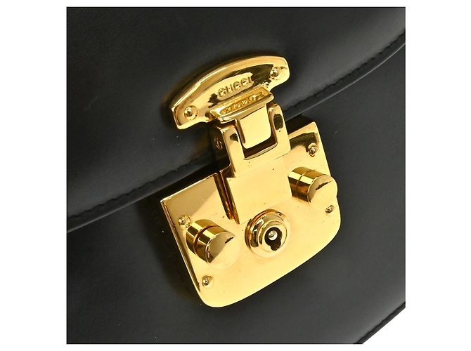 Bolso Satchel Gucci Lady Lock de piel Small - vista 7