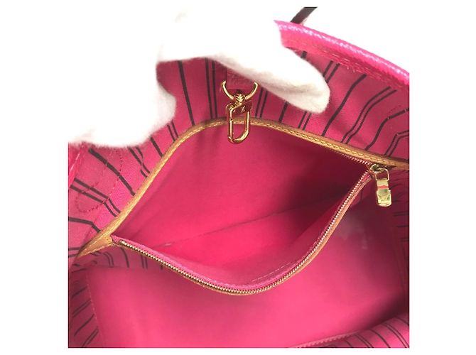 Borsa Louis Vuitton Monogram Neverfull Inside Out MM - vista 11